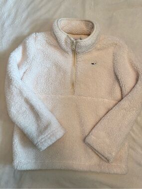 Kids Vineyard Vines Fleece Hale-Zip Pullover Sweater Size Small/7-8 Y